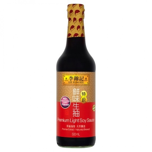 李锦记鲜味生抽500ml 